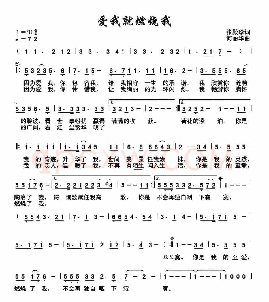 爱我就燃烧我 (又名:爱我,就燃烧我)