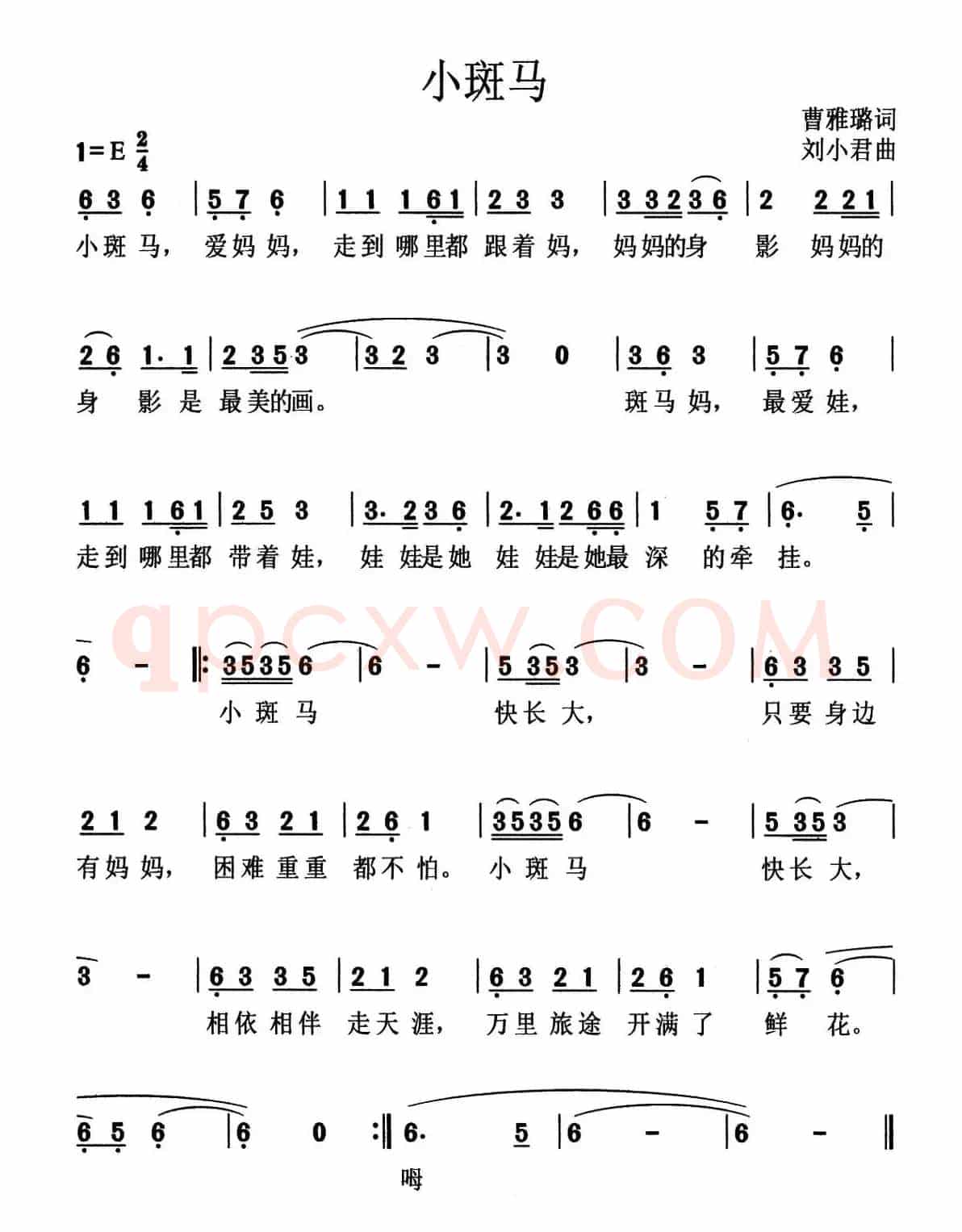 小斑马