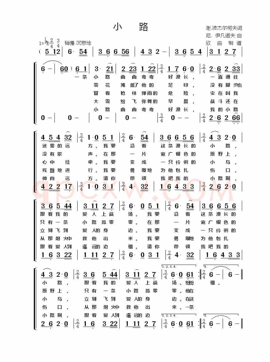 [前苏联]小路