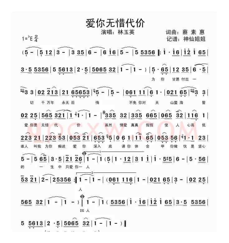 爱你无惜代价（闽南语演唱）