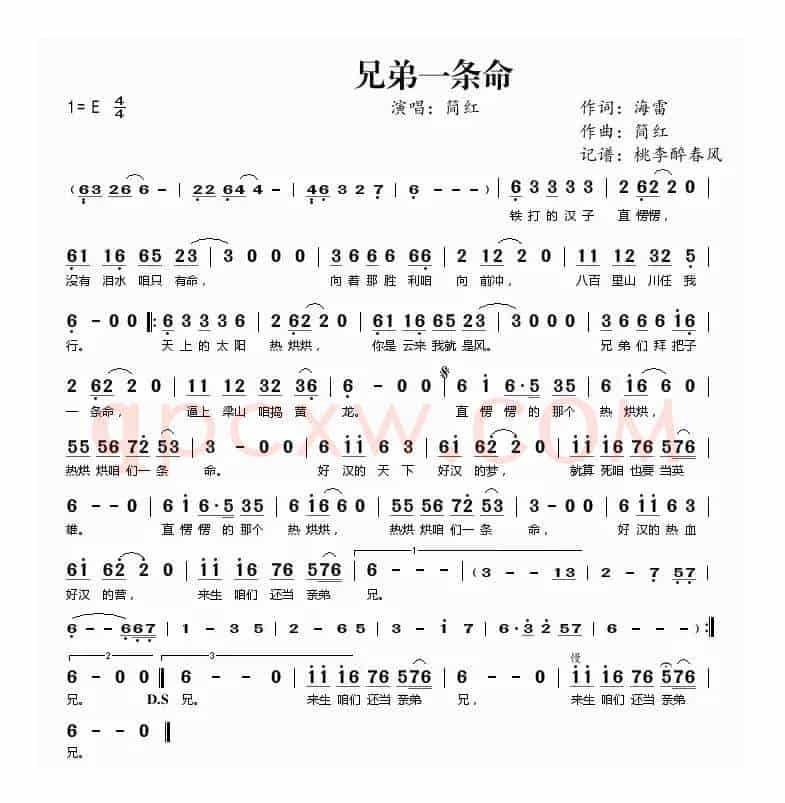 兄弟一条命
