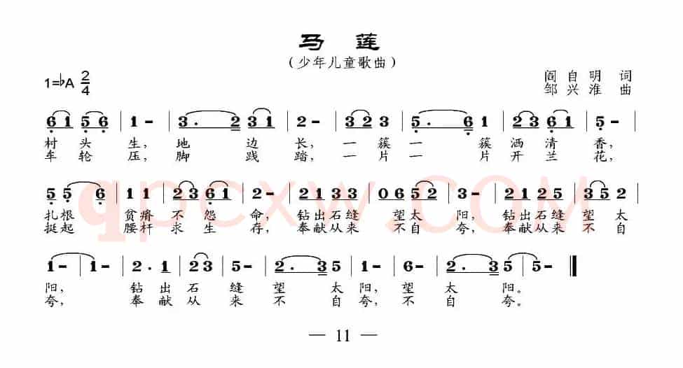 马莲