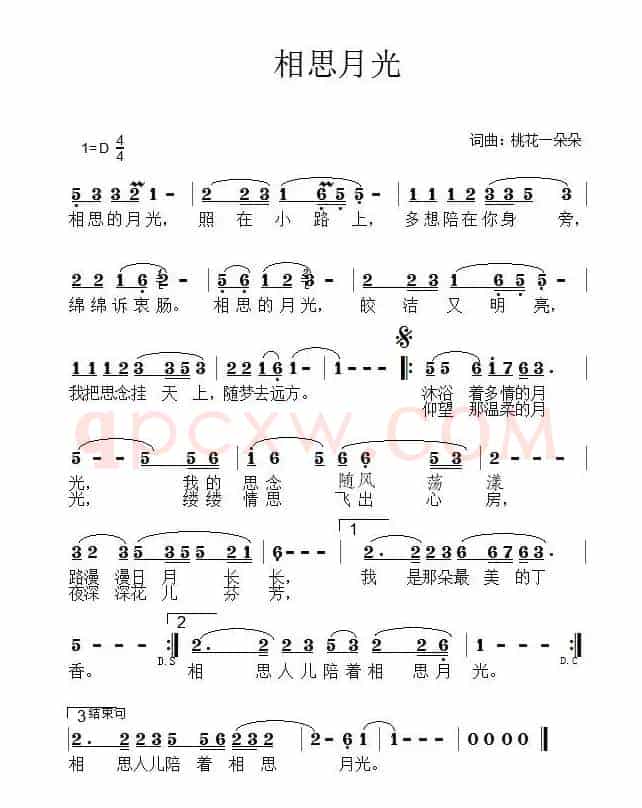 相思月光