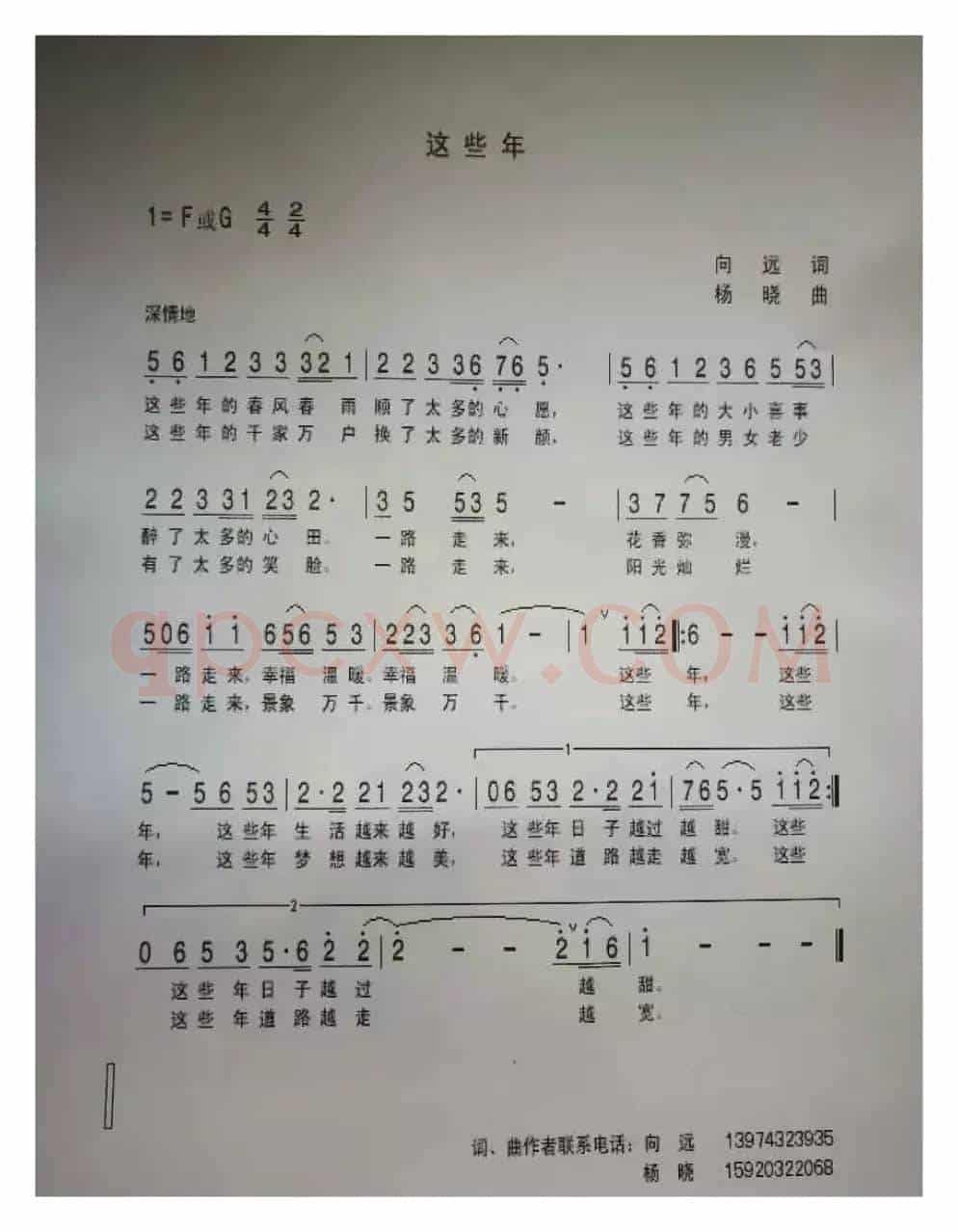 这些年（王丽达）