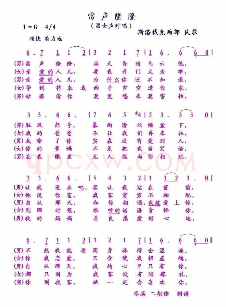[斯洛伐克]雷声隆隆