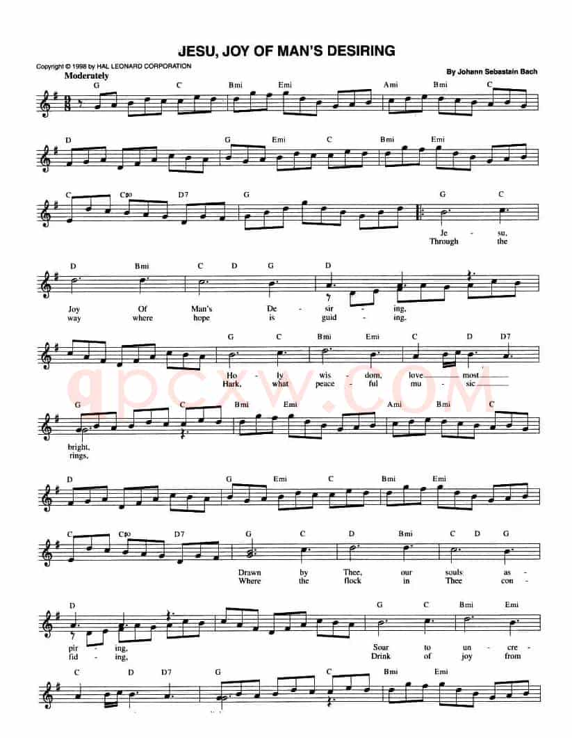 JESU,JOY OF MAN'S DESIRING