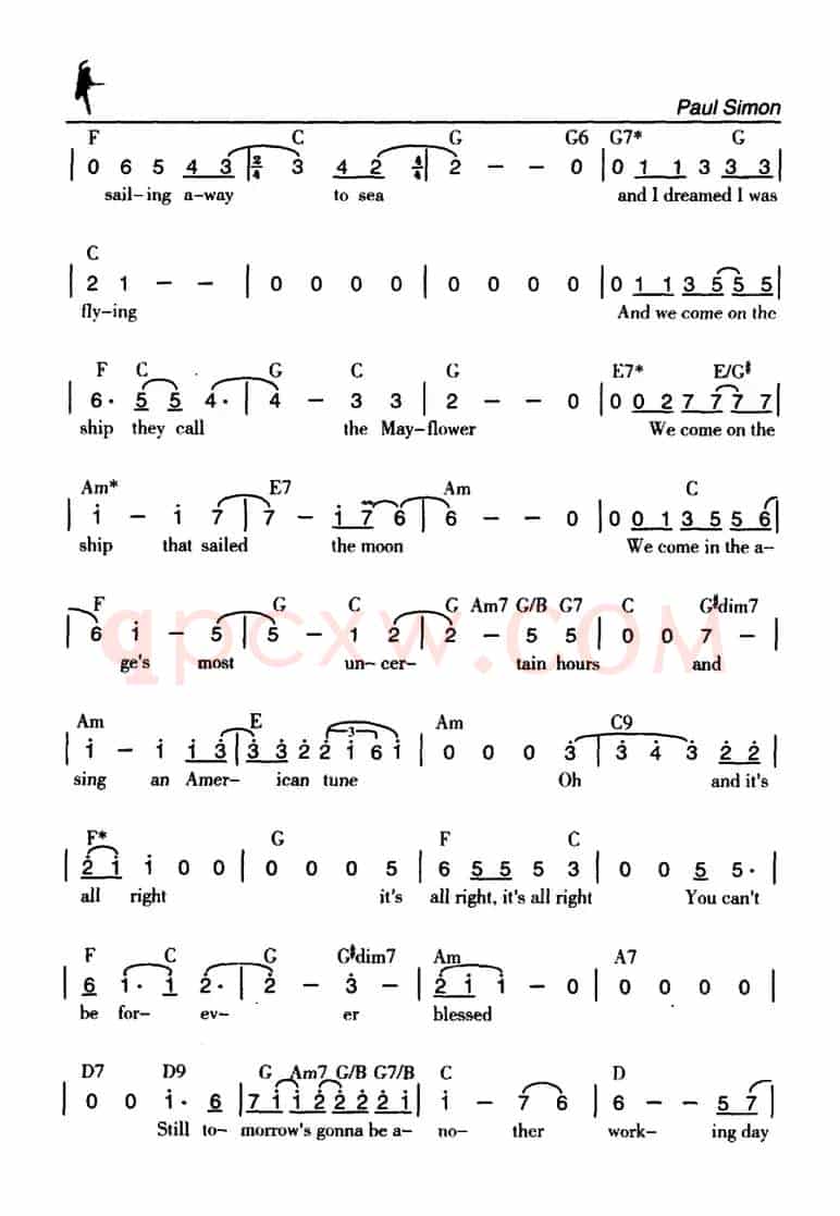 American Tune（美国曲调）