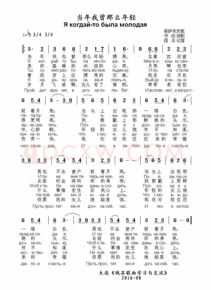 [俄]当年我曾那么年轻