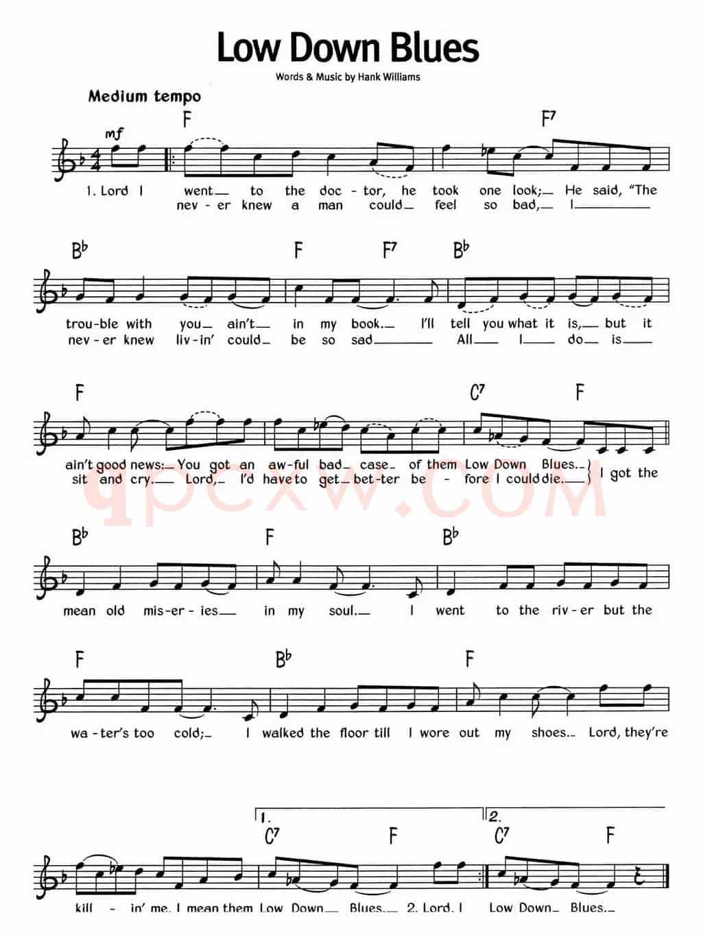 蓝调音乐：Low Down Blues