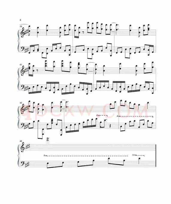 爱如樱（《幻城》插曲、钢琴独奏）