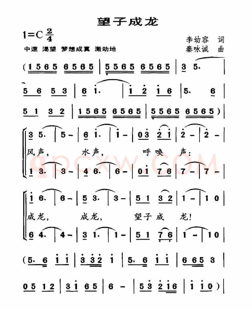 望子成龙