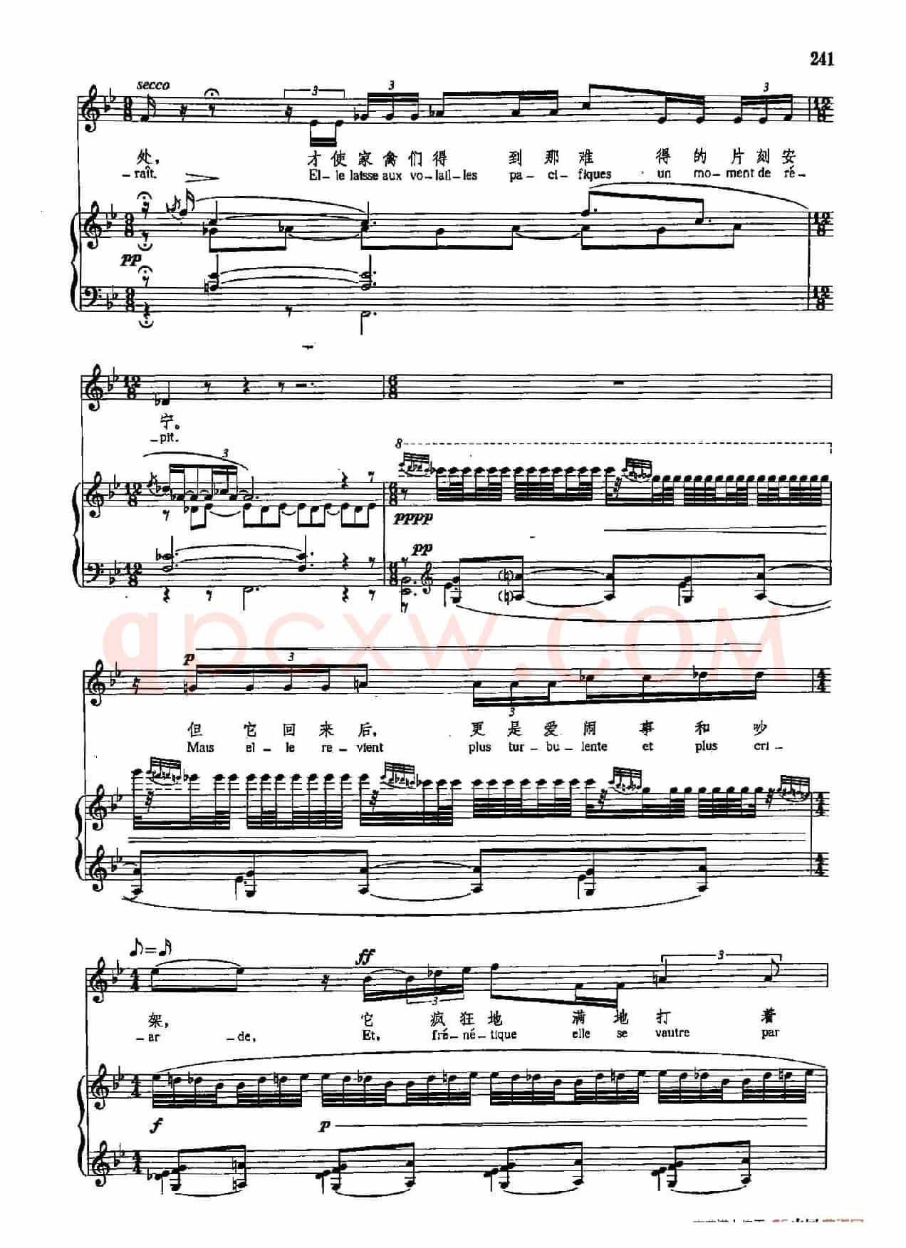 声乐教学曲库5-51珠鸡(正谱)(选自《自然的故事》之五)