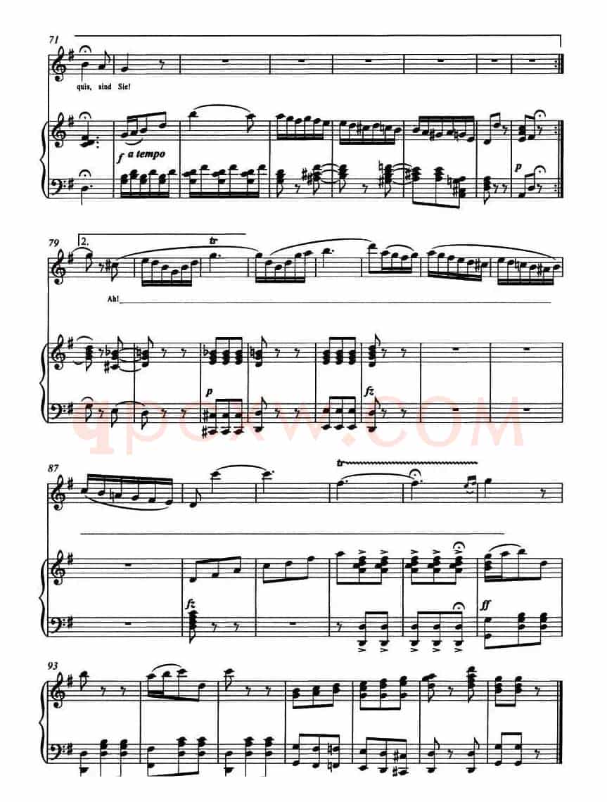 侯爵请听（歌剧《蝙蝠》选曲）