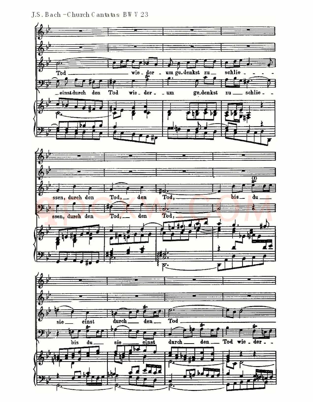 Du wahrer Gott und Davids sohn(真正的上帝的大卫之子)