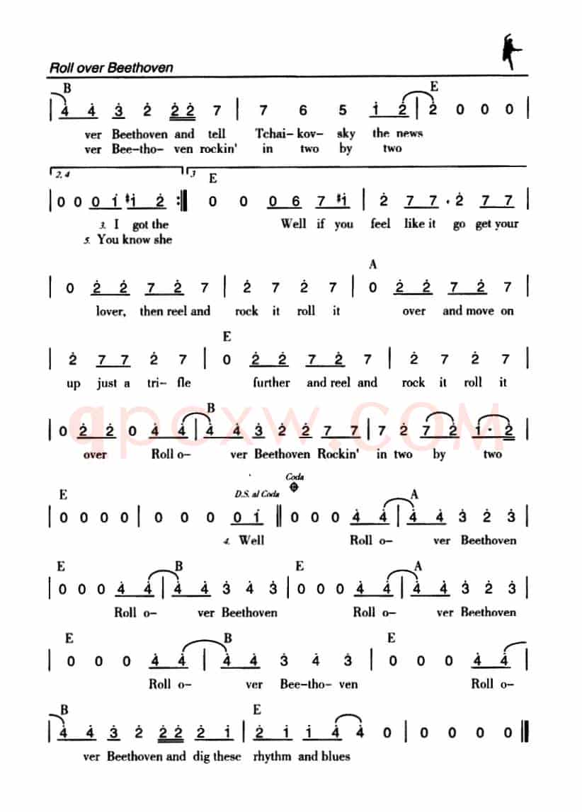 Roll over Beethoven（结束贝多芬）