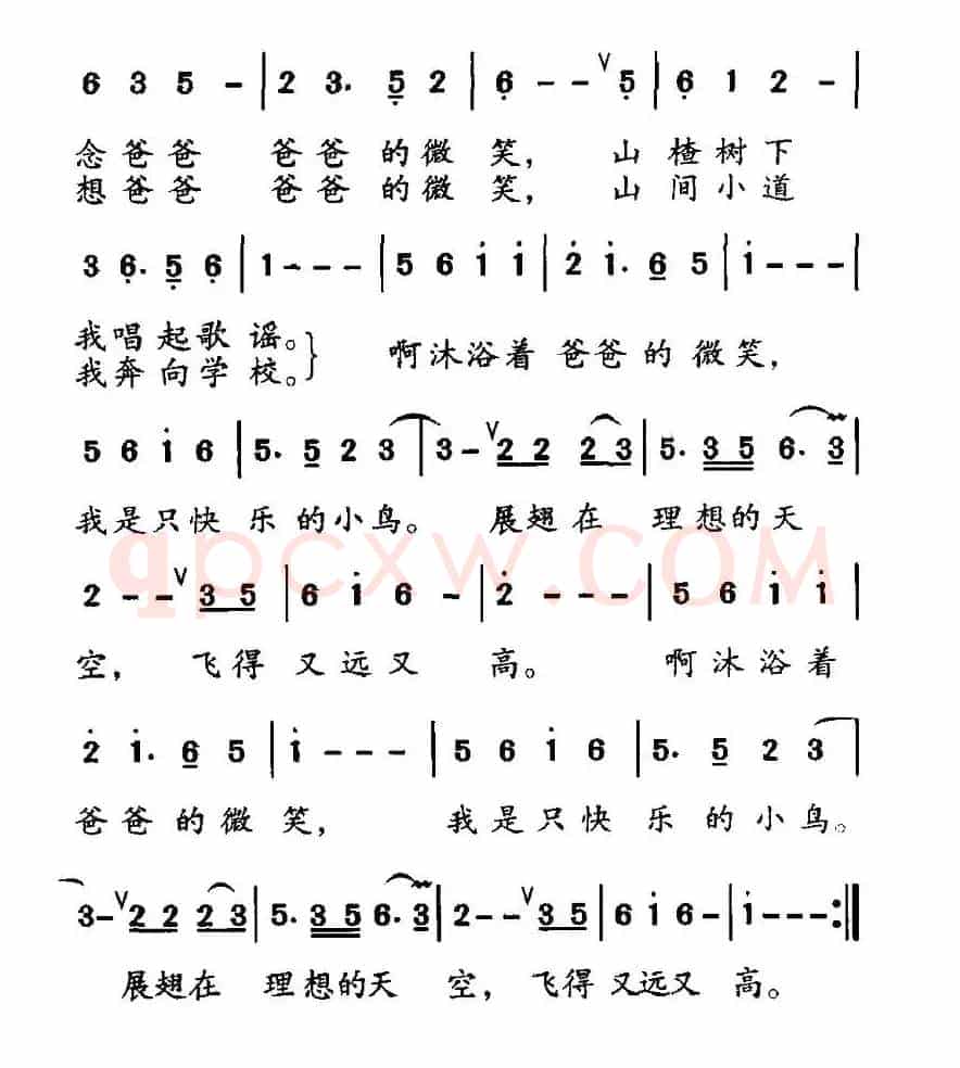 爸爸的微笑