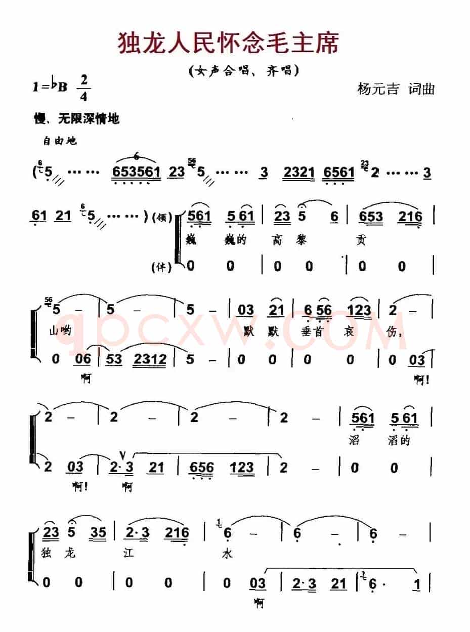 独龙人民怀念毛主席