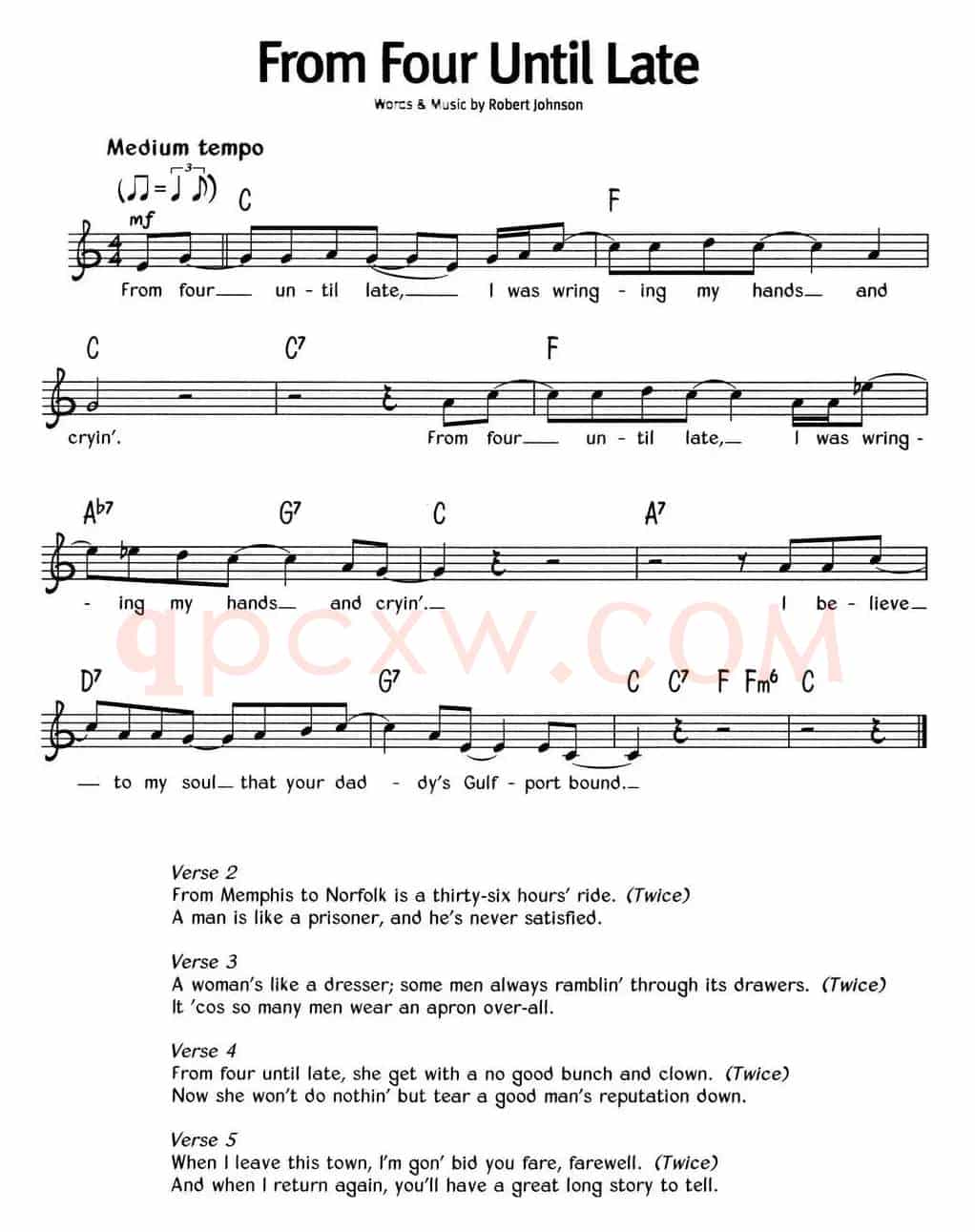 蓝调音乐：From Four Until Late
