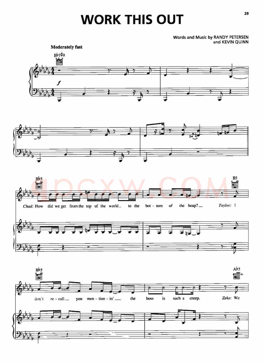 [美]Work This Out（正谱）