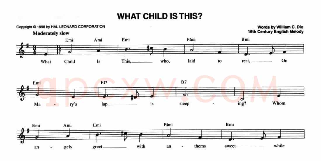 WHAT CHILD IS THIS？