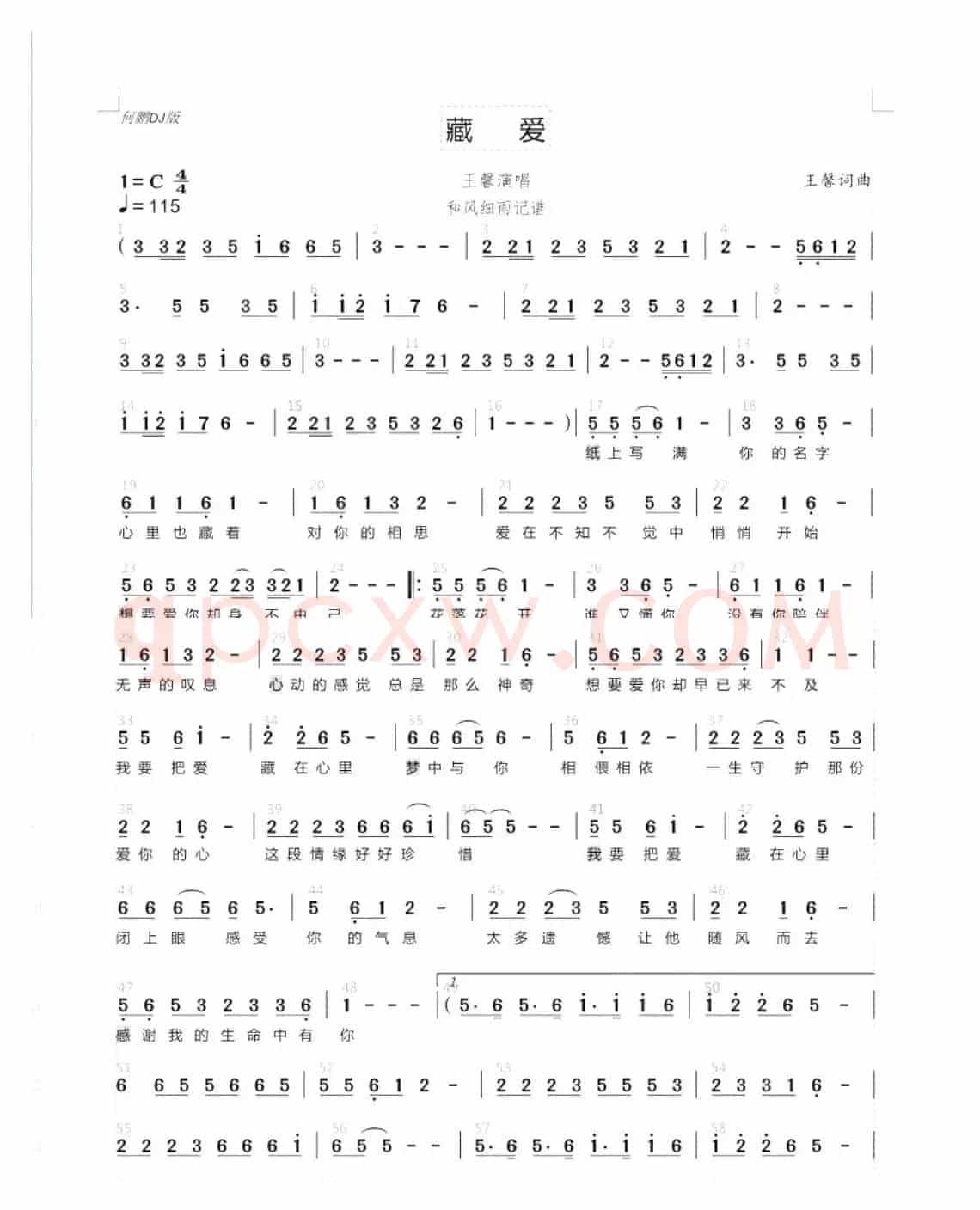 藏爱（何鹏DJ版）