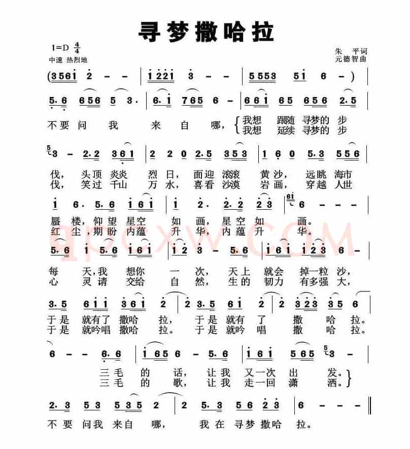 寻梦撒哈拉 