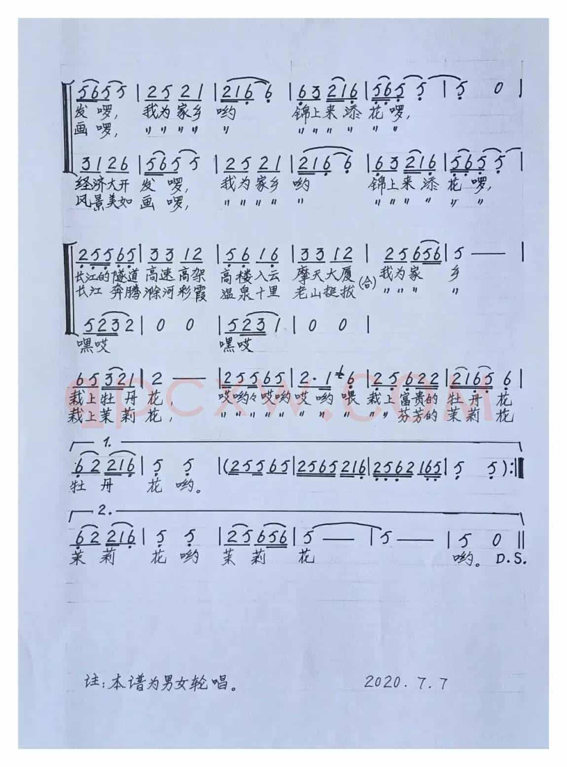 我为家乡锦上添花{2}