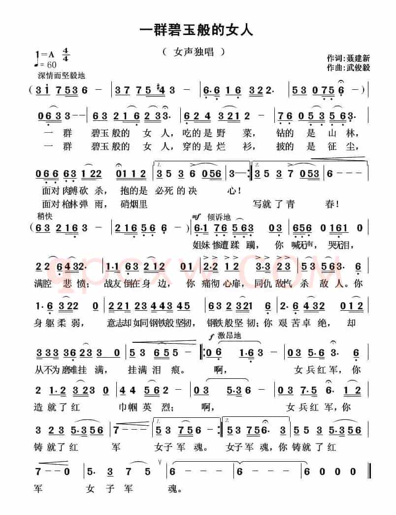 一群碧玉般的女人