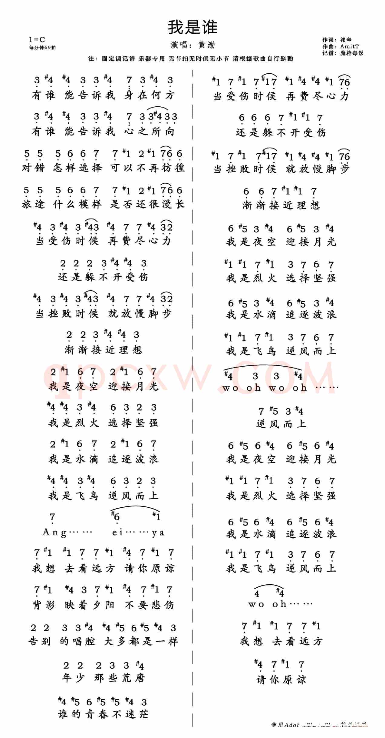 我是谁（《神秘巨星》电影中文版主题曲）