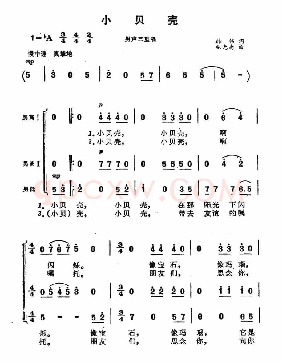 小贝壳(电影《海上生明月》插曲)
