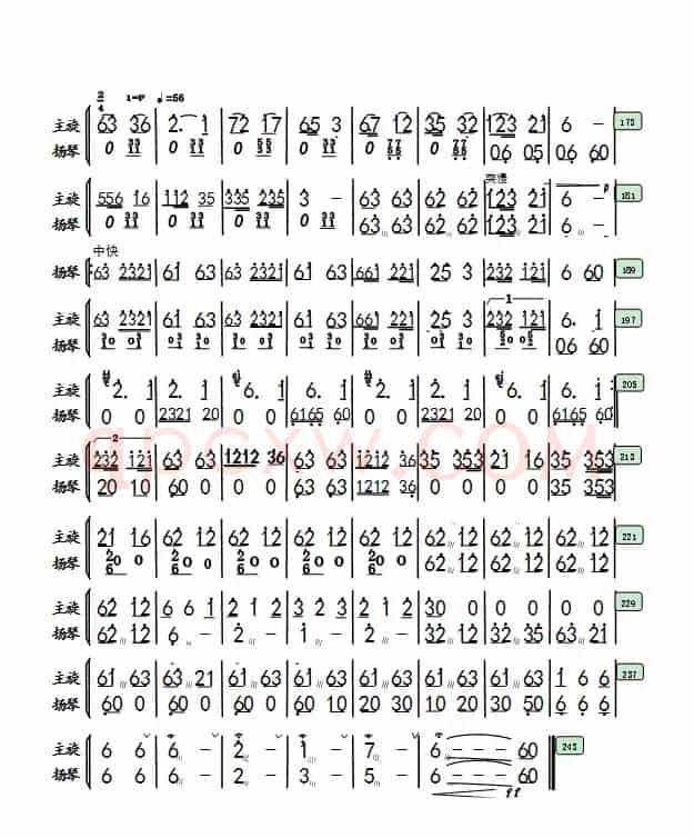 《瑶族舞曲》民乐团专用（牛德靠谱配器）