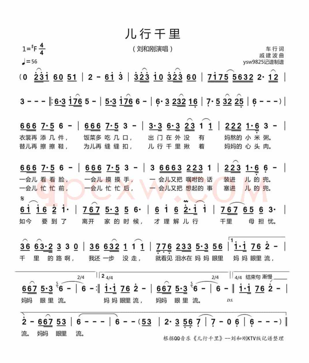 儿行千里（刘和刚演唱）