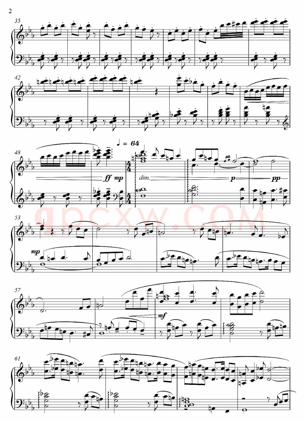 第23钢琴奏鸣曲“高甲缘”Piano Sonata No·23（三个乐章）