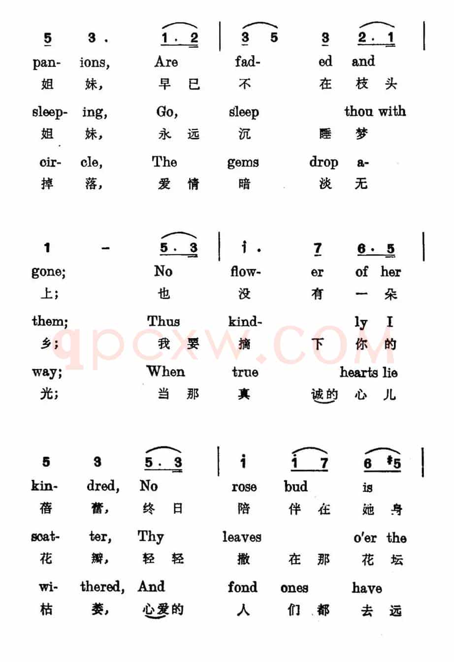 [爱尔兰]夏日里最后的玫瑰