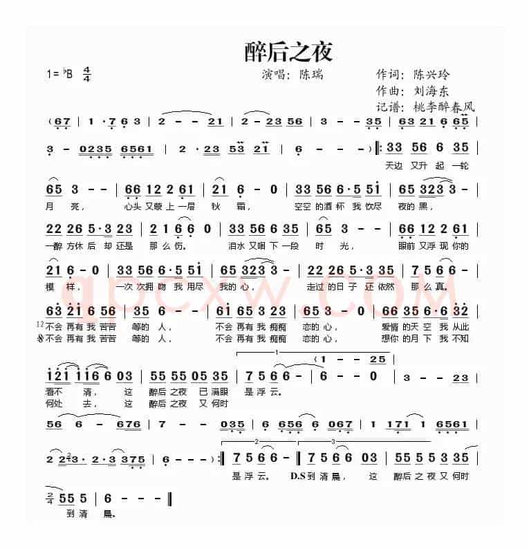 醉后之夜