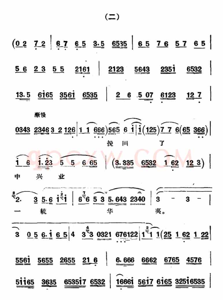 京剧唱腔选·青衣：打金枝（昇平公主唱段）