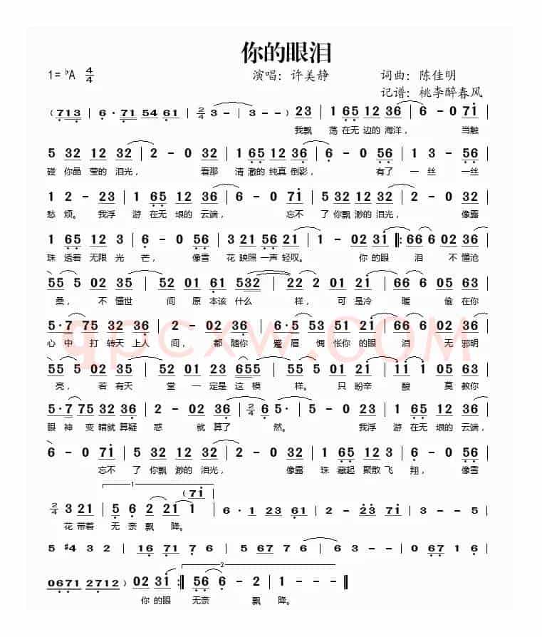 你的眼泪
