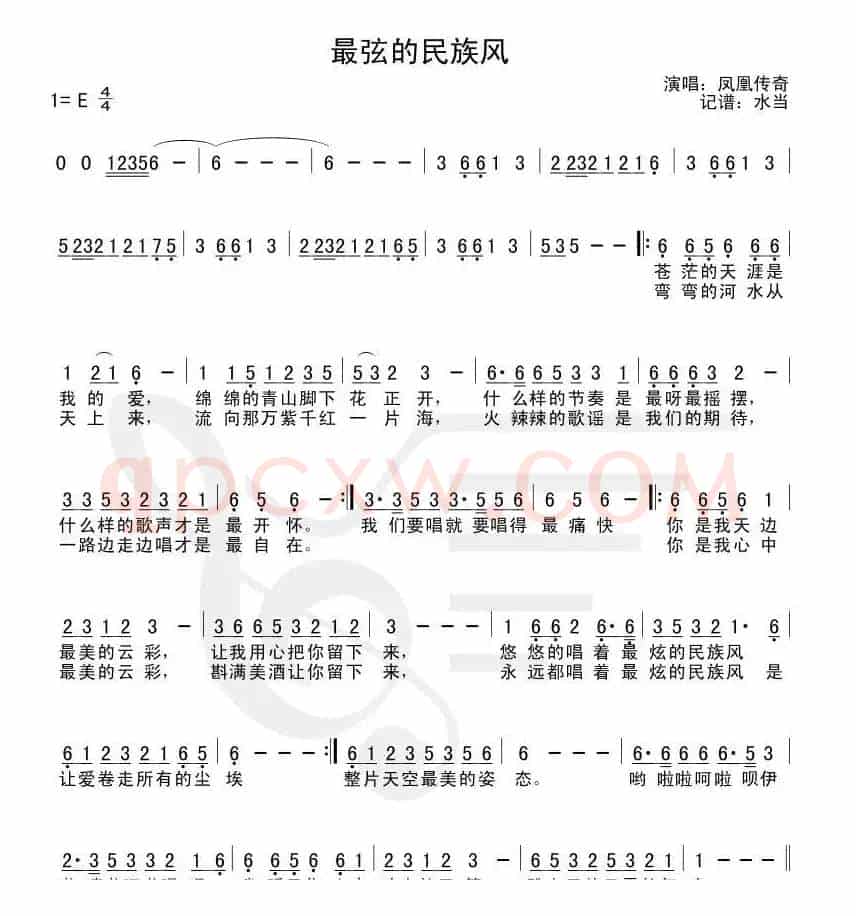 最炫的名族风