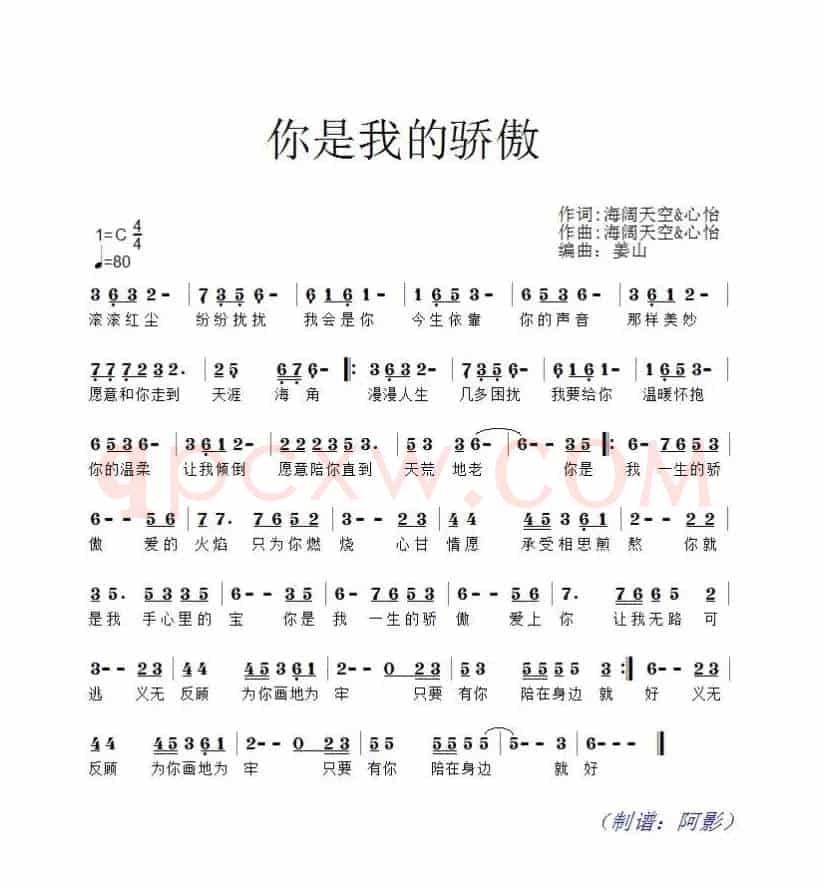 你是我的骄傲