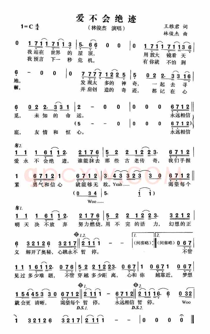 爱不会绝迹