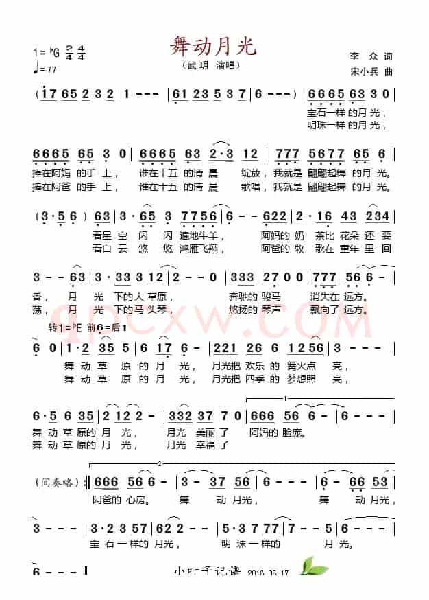 舞动月光