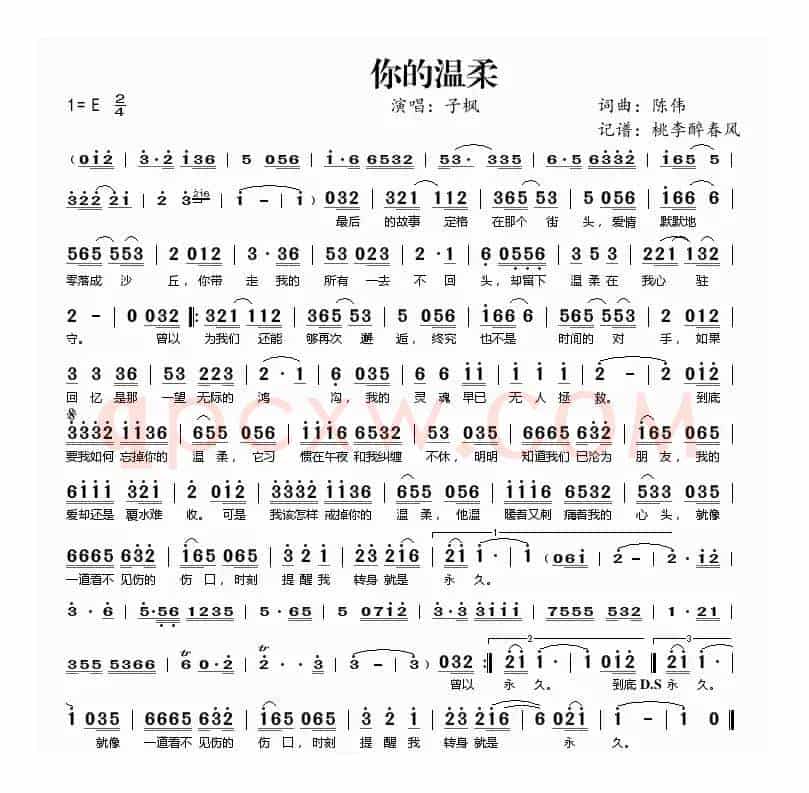 你的温柔