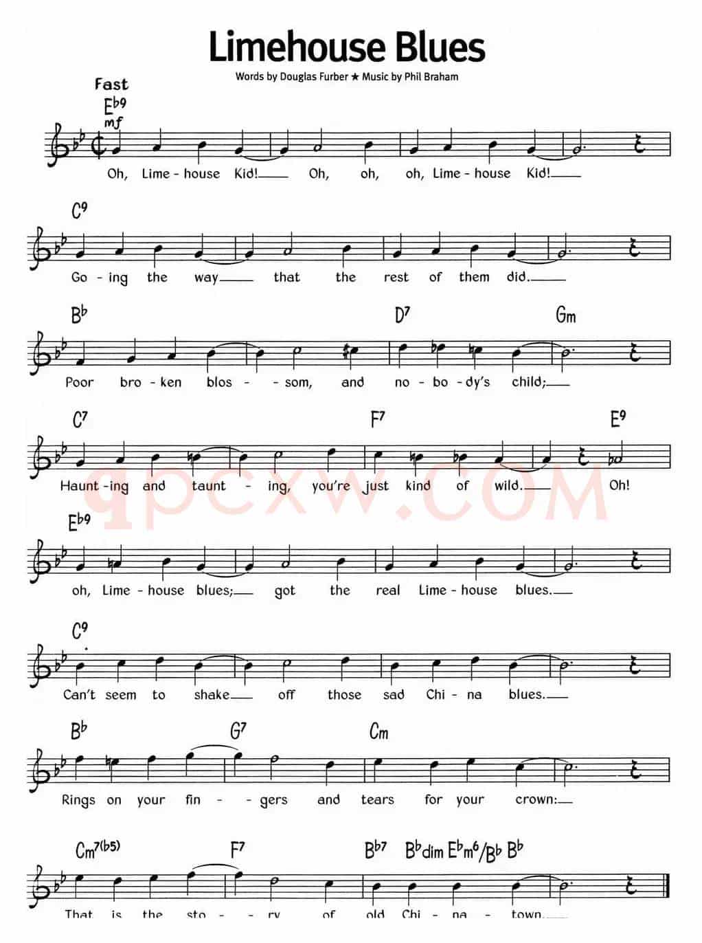 蓝调音乐：Limehouse Blues