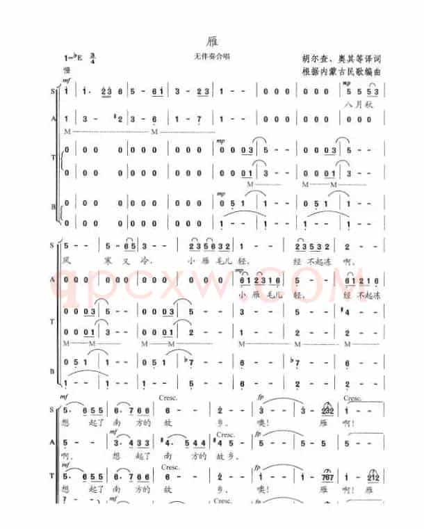 雁