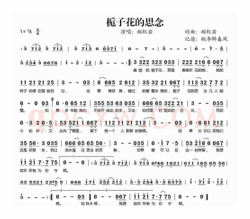 栀子花的思念