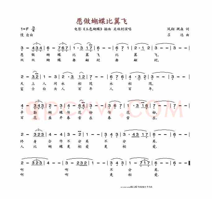 愿做蝴蝶比翼飞
