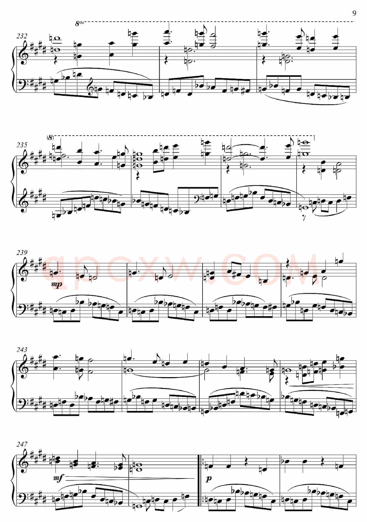 第22钢琴奏鸣曲“信仰”Piano Sonata No`22（四个乐章）