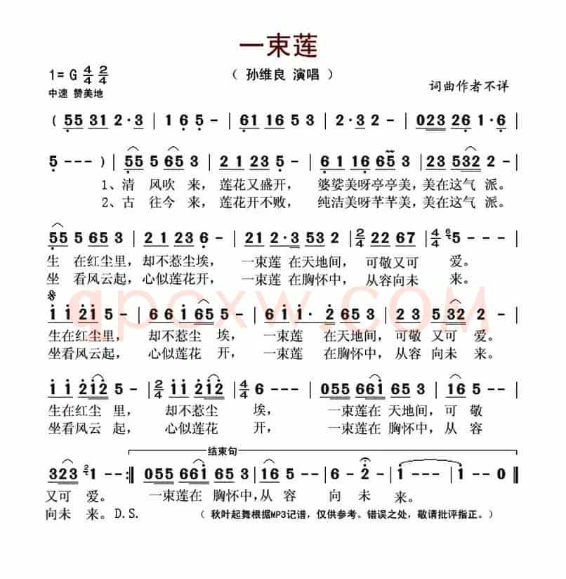 一束莲