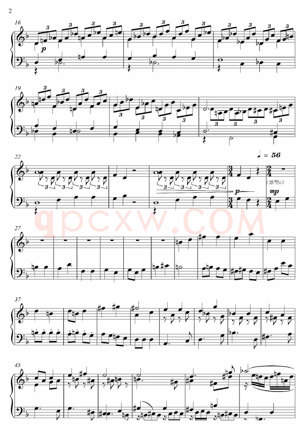 第22钢琴奏鸣曲“信仰”Piano Sonata No`22（四个乐章）
