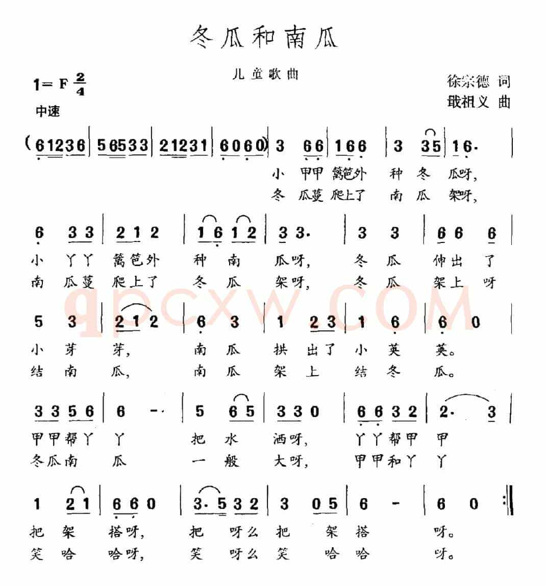 冬瓜和南瓜